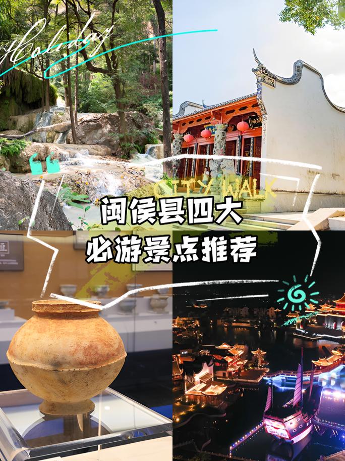 可生成问题，闽侯旅游景点哪里好玩。