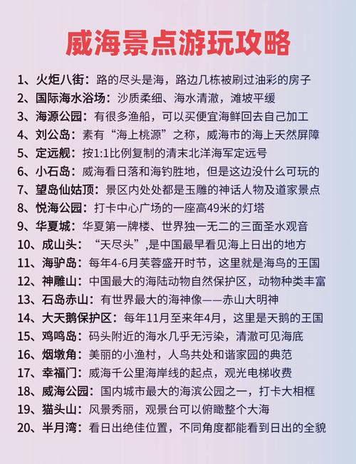 威海三日游自由行攻略