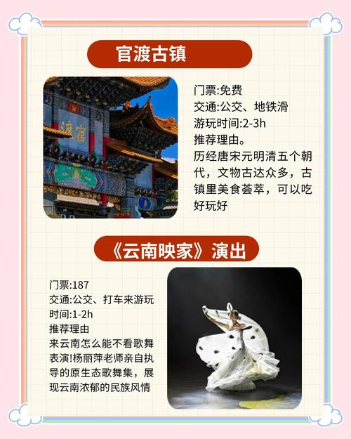 昆明旅游景点推荐三日游12人以上