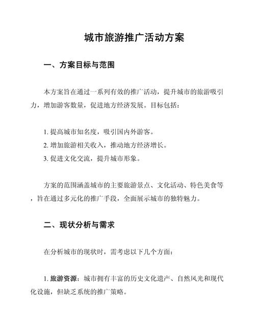 最佳旅游城市方案设计