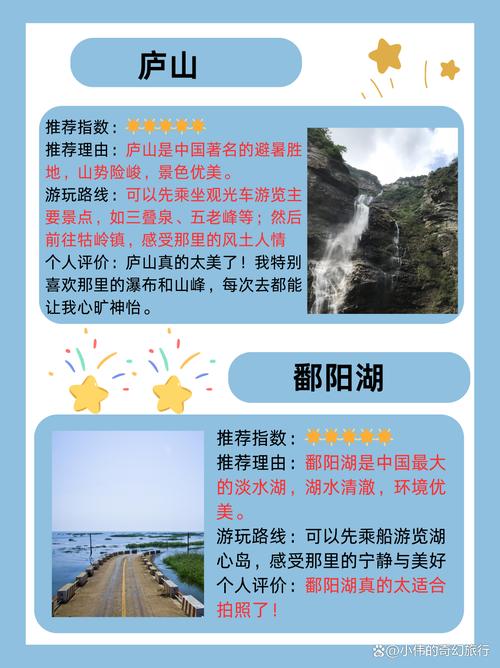 九江最佳旅游城市排名