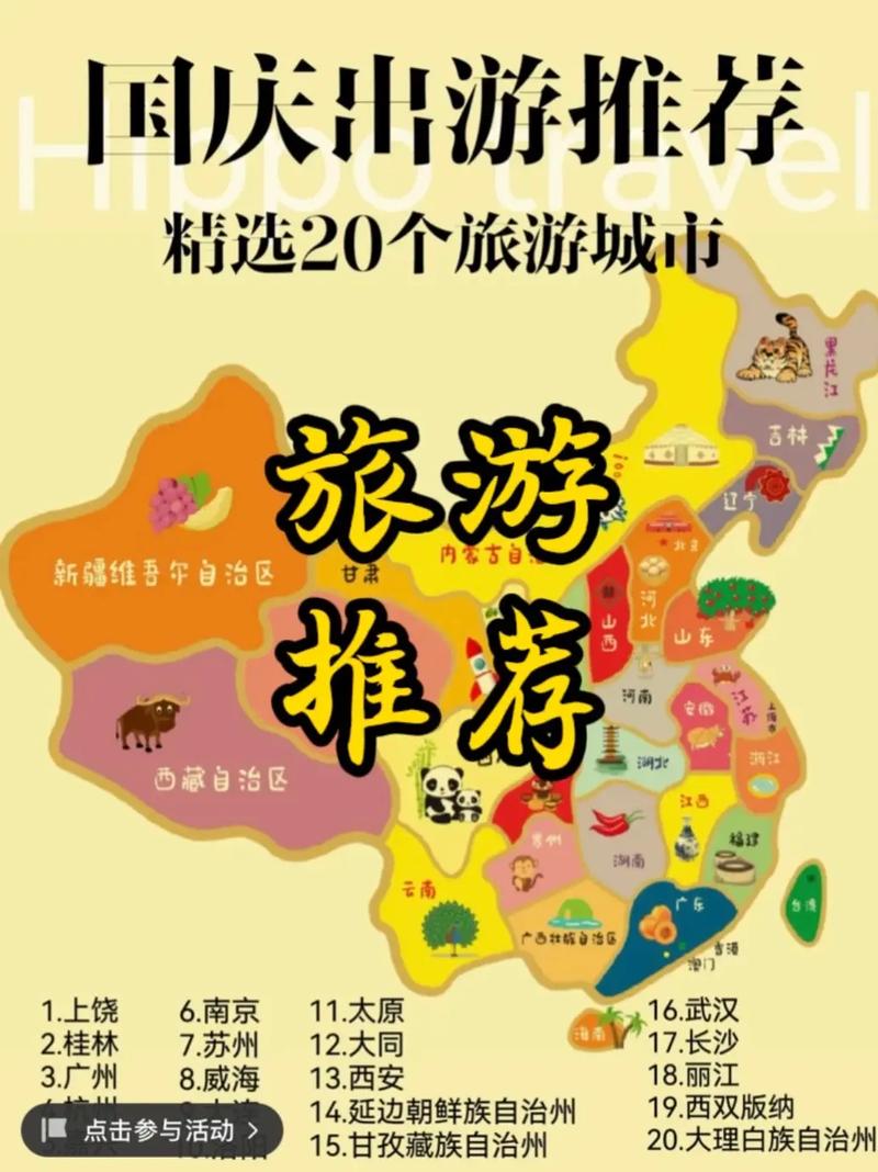 最佳旅游城市推荐官名单公布