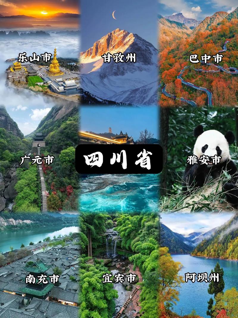 四川最佳旅游城市排名
